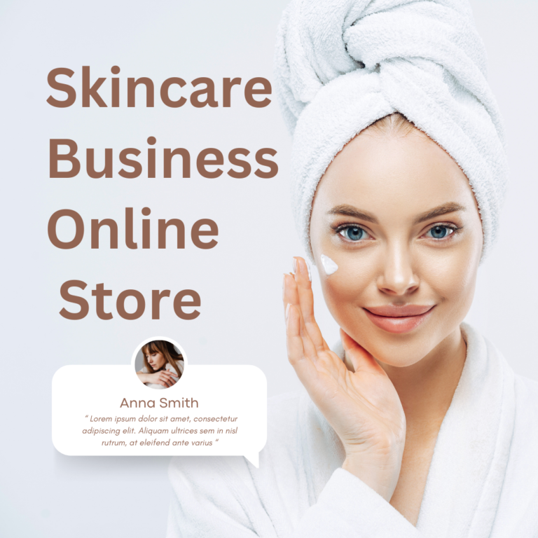 Start Own Online Skincare Store