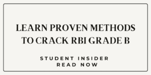 Learn proven methods to crack RBI Grade B