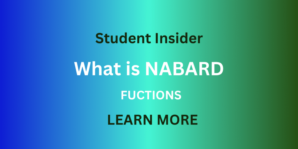 What is NABARD?